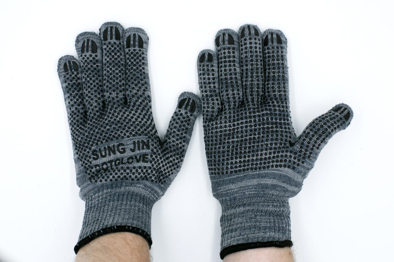 Перчатки пвх серые. Перчатки Glove Sung Jin SJ-151/161. Перчатки Sungjin Glove. Строительные перчатки Sung Jin.